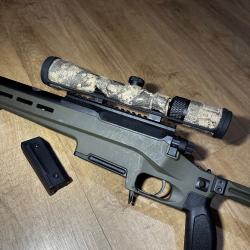 Silverback TAC-41 Lite Sport + lunette Vector Optics Matiz 3-9x40 + 2 chargeurs