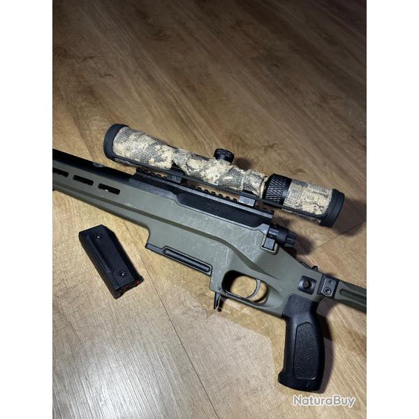 Silverback TAC-41 Lite Sport + lunette Vector Optics Matiz 3-9x40 + 2 chargeurs