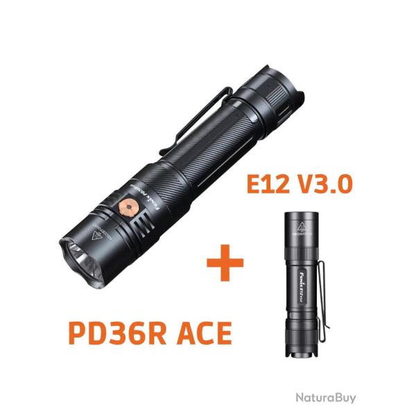 FENIX - PD36R ACE + E12 V3 KIT PROMOTION