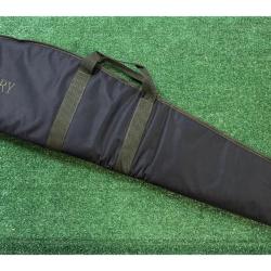 Country - Fourreau carabine 132 cm - Noir et vert - Bandouli&egrave;re d&eacute;tachable