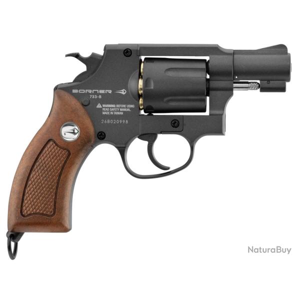 Revolver CO2 Borner 733 Noir