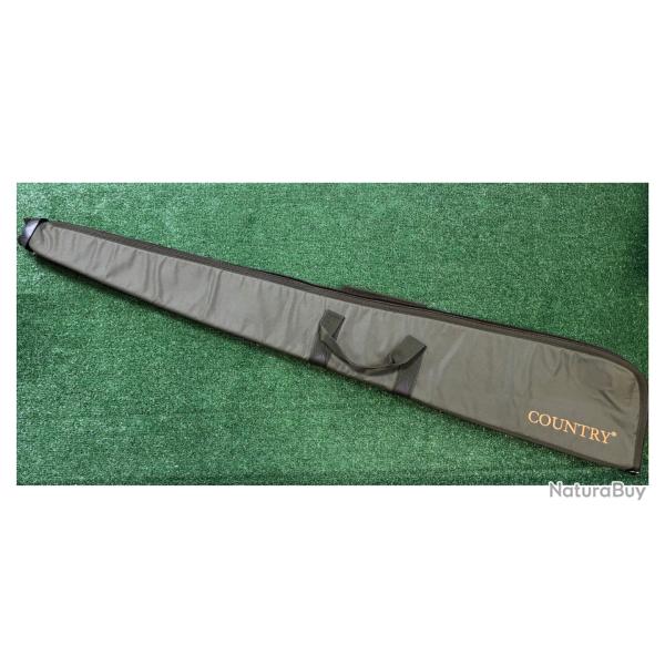 Country Sellerie - Fourreau pour fusil de chasse - Cordura vert - Embout renforc�