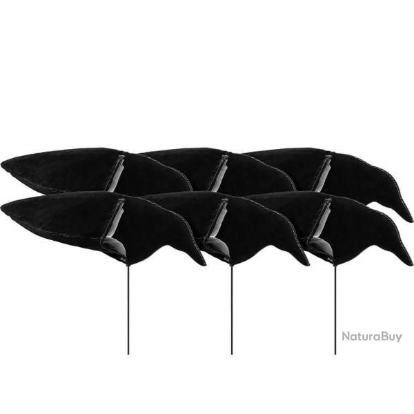 Formes de corbeaux Sillosock mangeurs x6