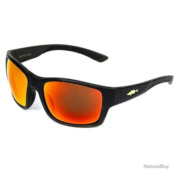 Ench�re � 1� ! Lunettes polarisantes BIG FISH 1983 Recycling sea bass 1 Red iridium