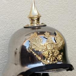 Casque allemand fantaisie parade  d&eacute;co biker