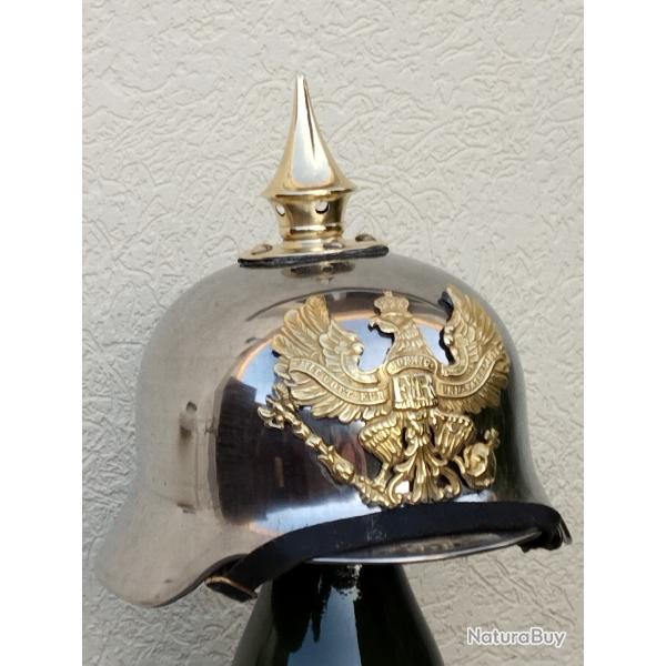 Casque allemand fantaisie parade  d�co biker