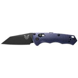 Couteau automatique Benchmade Auto Immunity bleu