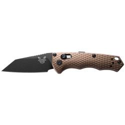 Couteau automatique Benchmade Auto Immunity bronze