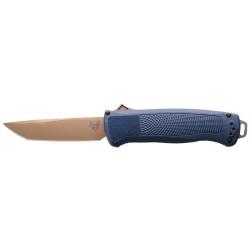 Couteau automatique Benchmade Shootout Crater Blue