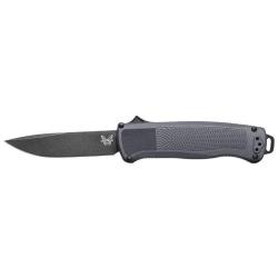Couteau automatique Benchmade Shootout gris fonc&eacute;