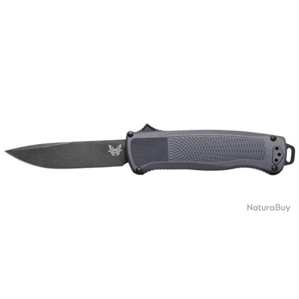 Couteau automatique Benchmade Shootout gris fonc�
