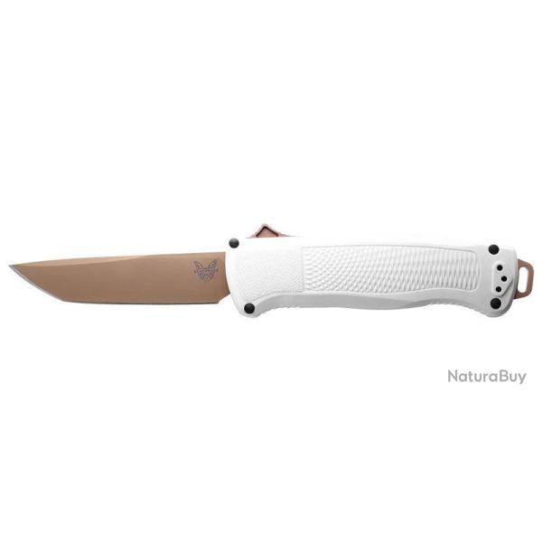 Couteau automatique Benchmade Shootout Ivory