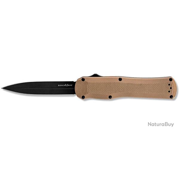 Couteau automatique frontal Benchmade Autocrat coyote