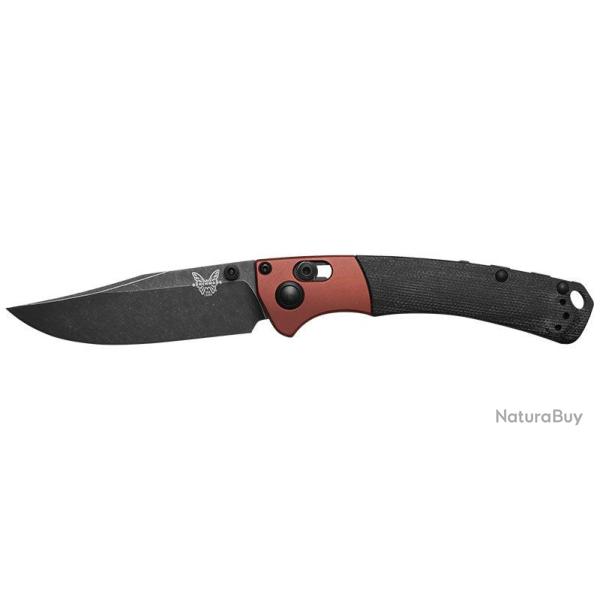 Couteau pliant Benchmade Mini Crooked River - Lame 87mm - Manche Micarta