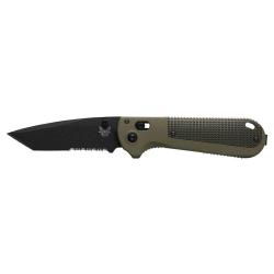 Couteau pliant Benchmade Redoubt tanto - Tranchant mixte