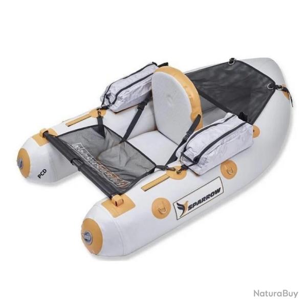 Siege Float Tube Sparrow Attack 160 Grey Orange