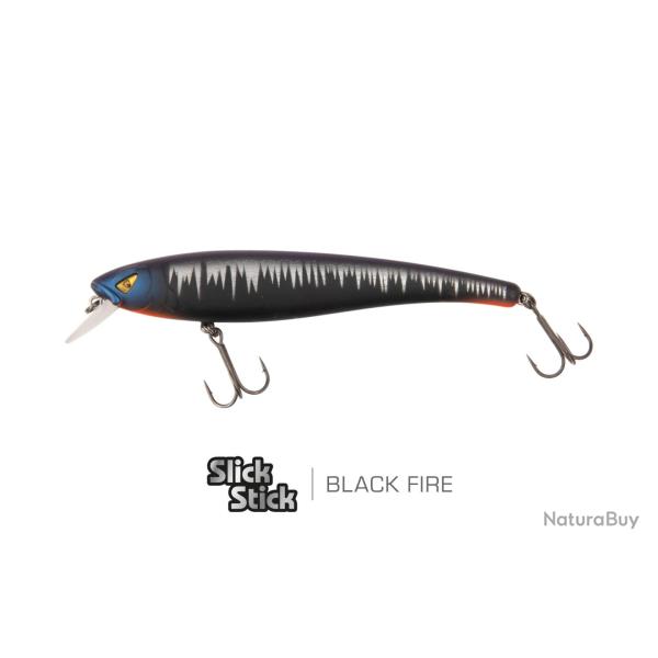 Poisson Nageur Fox Rage Slick Stick 125 F 12,5cm 19g 1m Black Fire