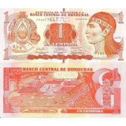 HONDURAS - Billet de 1 Lempira - 12/06/2014 - Neuf/UNC - P96.b