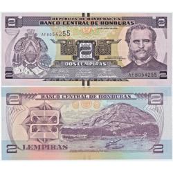 HONDURAS - Billet de 2 Lempiras - 12/06/2014 - Neuf/UNC - P97.b