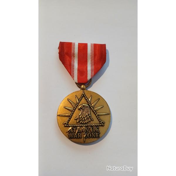 M�daille US Atlantic War Zone