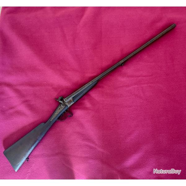 fusil juxtapose belge collection, canons tournant.