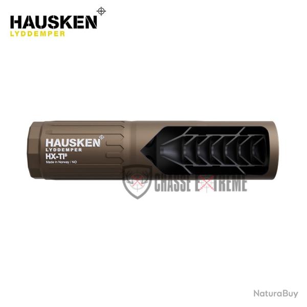 Silencieux HAUSKEN HXTI3 Marron M18x1 Cal 5,70mm