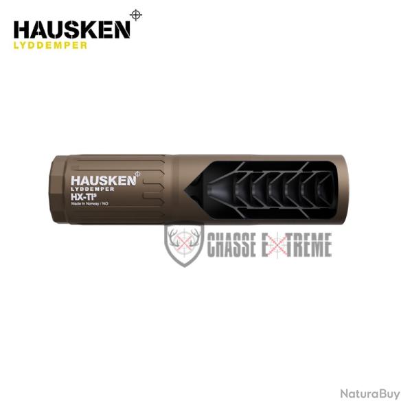 Silencieux HAUSKEN HXTI3 Marron M18x1 Cal 7,85mm