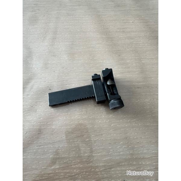 Hausse microm�trique  pour fusil suisse K31 (7,5x55mm GP11)