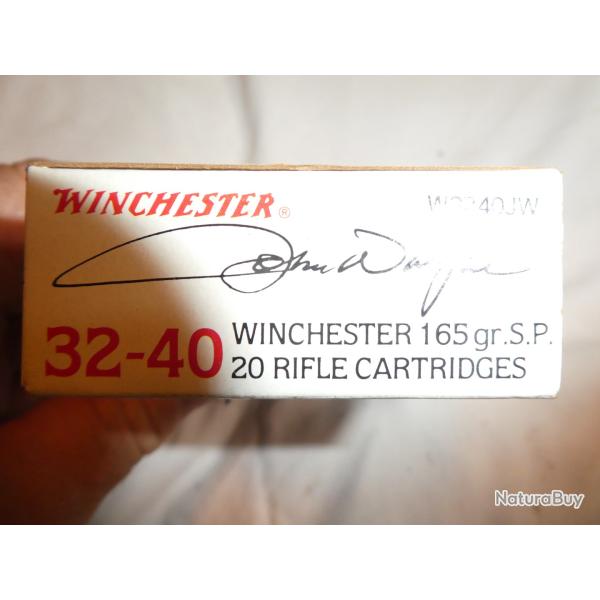 boite de 20 cartouches  32/40 "john wayne"