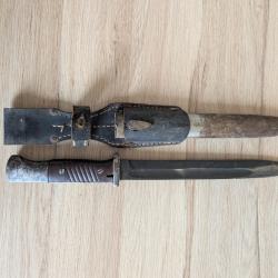 Ba&iuml;onnette allemande de la seconde guerre mondiale