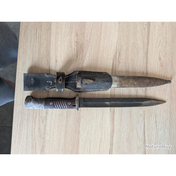 Ba�onnette allemande de la seconde guerre mondiale