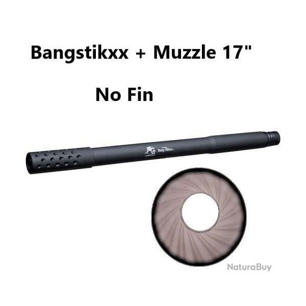 HAMMERHEAD Canon Seul Bangstixx 17''+Muzzle sans Embase