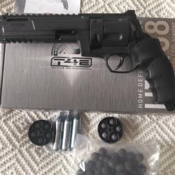 Pack revolver humarex T4E HDR68, 16J, 2 chargeur suppl, CO2, munitions