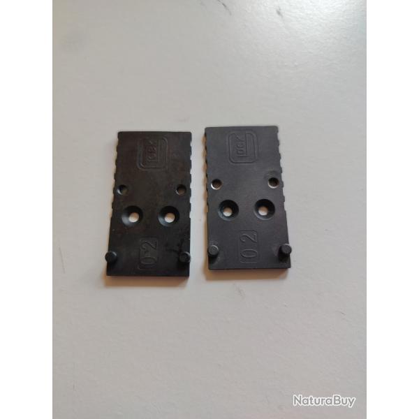 Plaque Adaptatrice GLOCK MOS 02 pour RMR