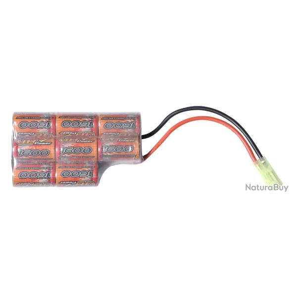 Batterie airsoft NIMH 9.6V 1600mAh VB Power