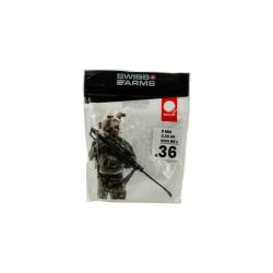 Billes 0,36g (sachet de 1000 BBs) - Blanc - Swiss Arms
