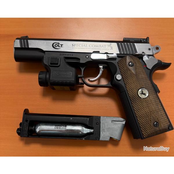 Colt Special Combat Classic Umarex + lampe Crosman