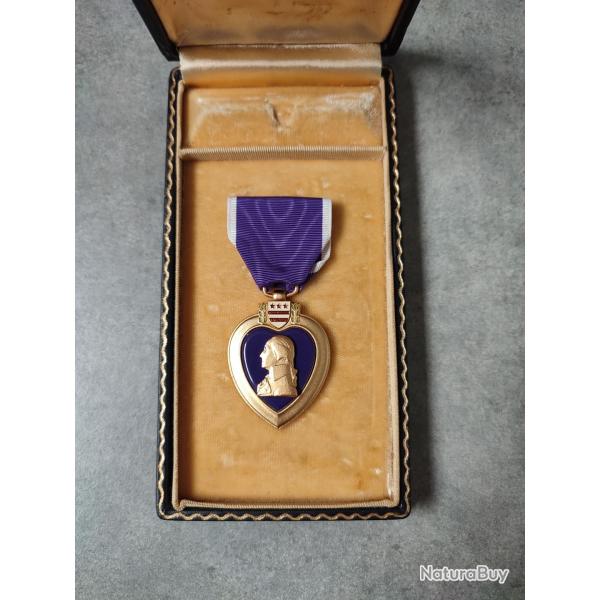 Purple Heart d'un Soldat d'un Bataillon de Glider, Bataille des Ardennes et Campagne de Rh�nanie