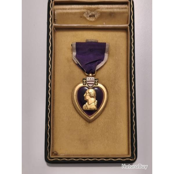 Purple Heart Attribu� � un Soldat de la 80th Infantry Division, Bataille de Kassel 1945