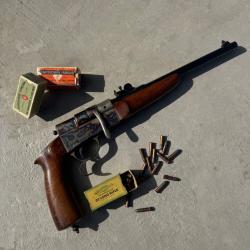 Superbe pistolet Buffalo mod 31, cal .22lr Manufacture Fran&ccedil;aise d'armes et cycles de Saint Etienne