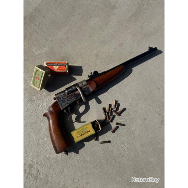 Superbe pistolet Buffalo mod 31, cal .22lr Manufacture Fran�aise d'armes et cycles de Saint Etienne