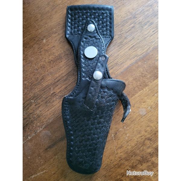 HOLSTER VINTAGE BASKETWEAVE 4 POUCES