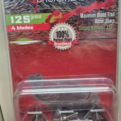 blades razorback 125grs arbal&egrave;te