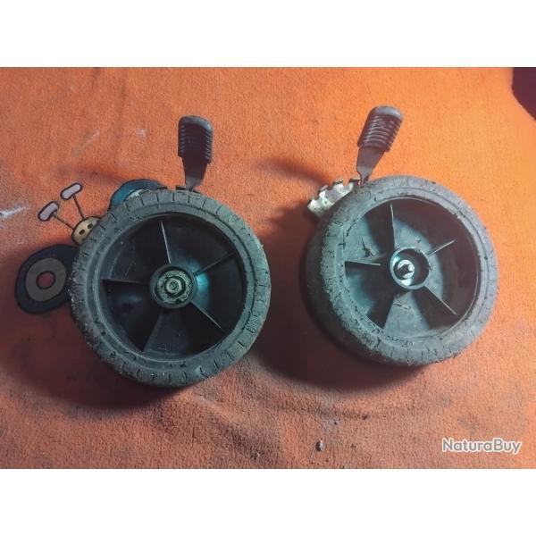 Roue compl�te pour tondeuse divers p�se 1,204kg