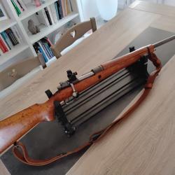 Carabine de tir sur base Mauser 98 et crosse Kongsberg M59 F1 calibre 260 remington