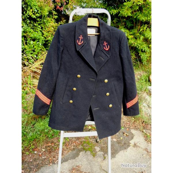 BEL ANCIEN CABAN MARINE NATIONALE / TAILLE M
