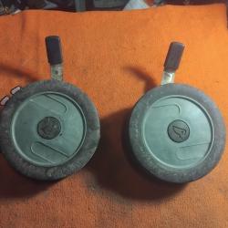 Roue compl&egrave;te pour tondeuse divers p&egrave;se 1,654gr