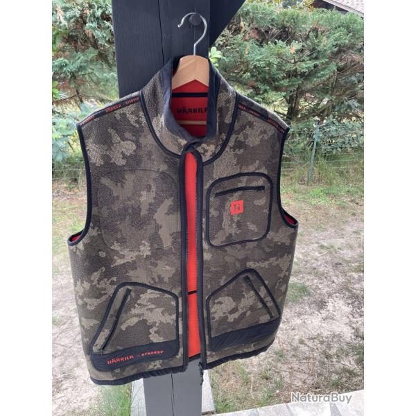 Gilet r�versible Harkila Kamko Pro Edition HI-VIS - Orange Brun