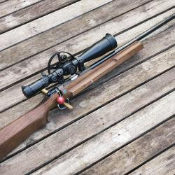 Carabine Benchrest Anschutz 2007/2013 Cal.22lr + Schmidt & Bender Field Target II 12.5-50x56