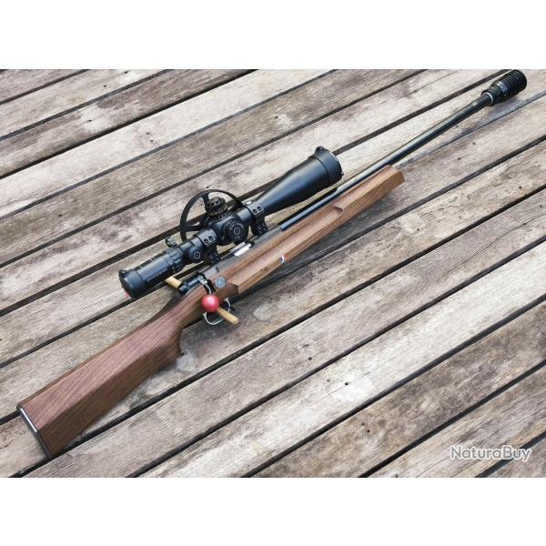Carabine Benchrest Anschutz 2007/2013 Cal.22lr + Schmidt & Bender Field Target II 12.5-50x56